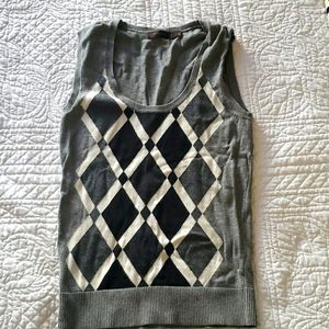 Argyle sweater vest
